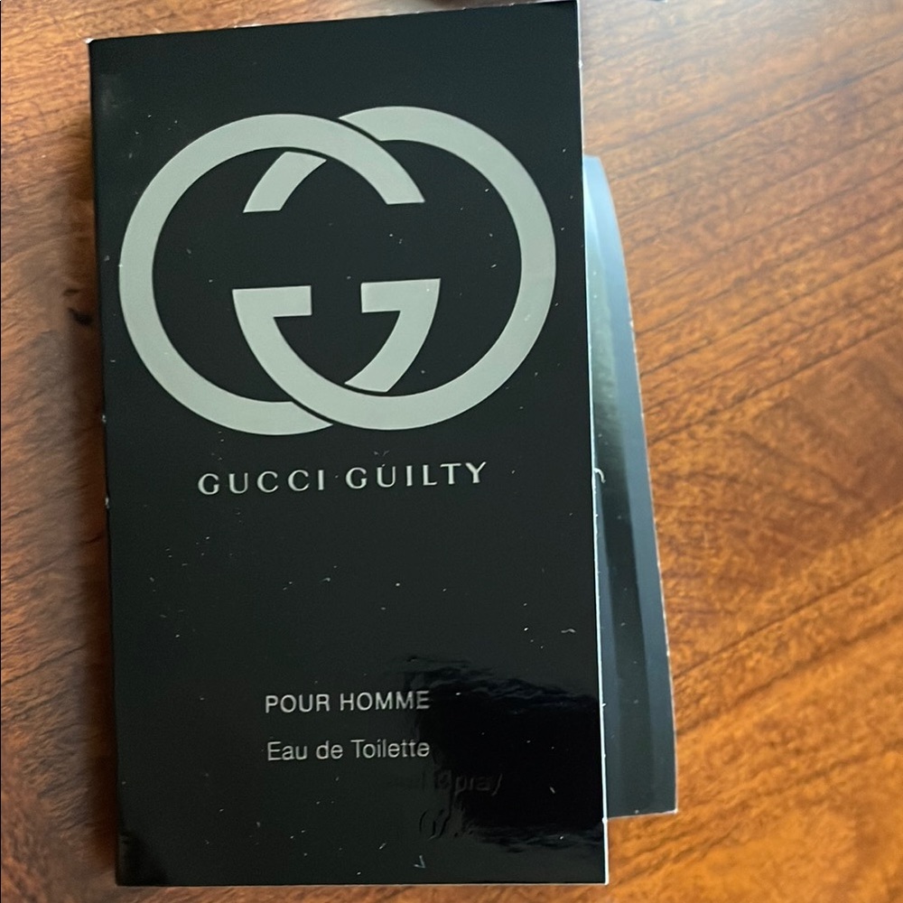 Gucci Guilty Pour Homme Black and Silver Packaging 2ml